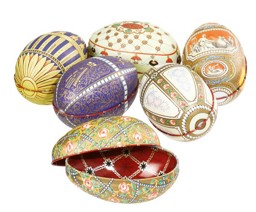 Mutasd a FABERGÉ tojások (24 db), 6 mintában részleteit! Kép a FABERGÉ tojások (24 db), 6 mintában