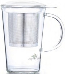 Mutasd a ARTHUR fedeles üvegpohár (0,4l) nemesacél szűrővel részleteit! Kép a ARTHUR fedeles üvegpohár (0,4l) nemesacél szűrővel