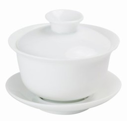 FEHÉR porcelán gaiwan (160 ml) képe