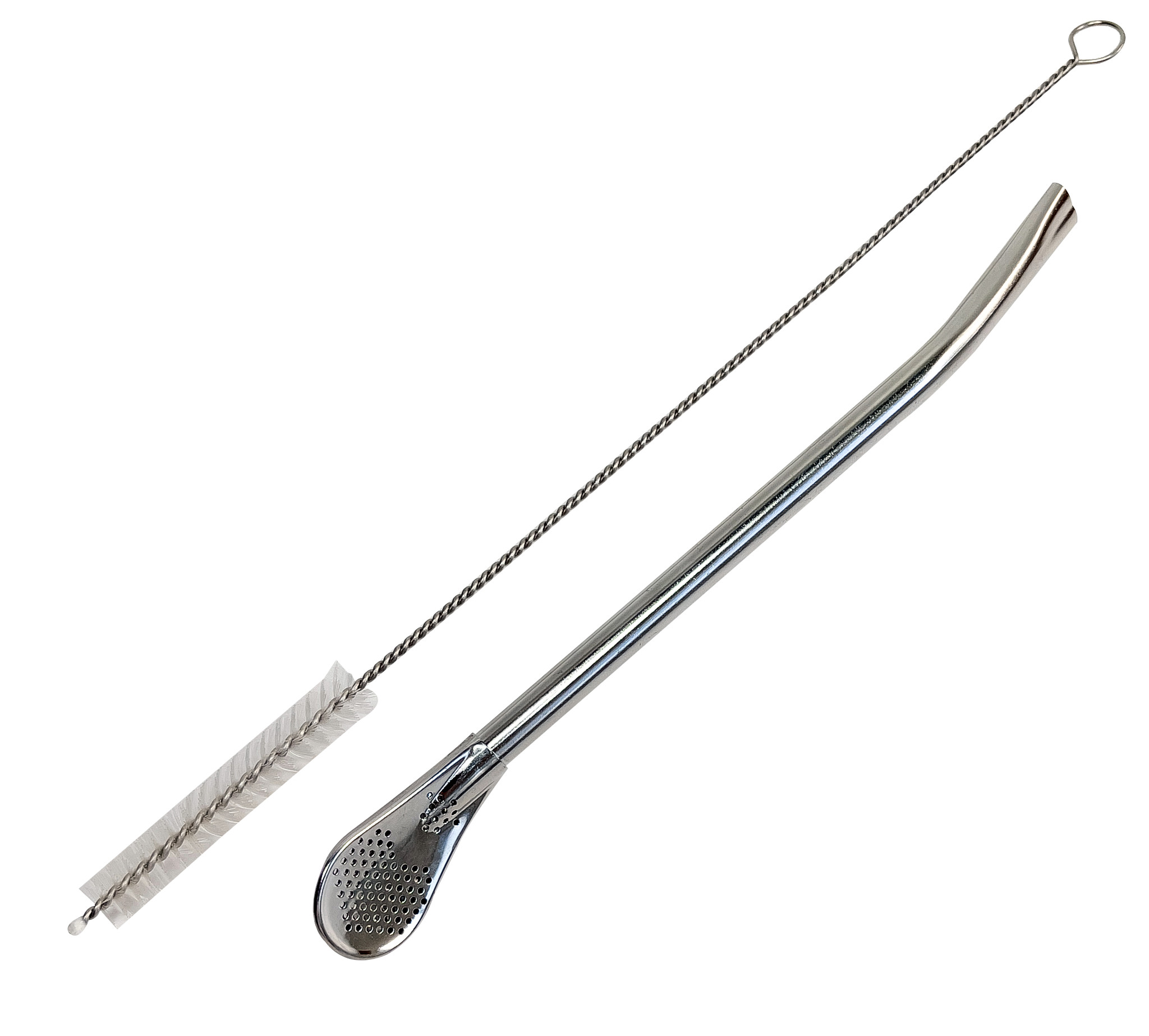 Bombilla tisztítókefével