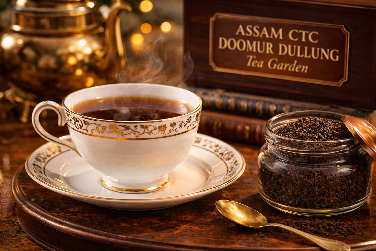 Assam CTC DOOMUR DULLUNG Tea Garden - fekete tea