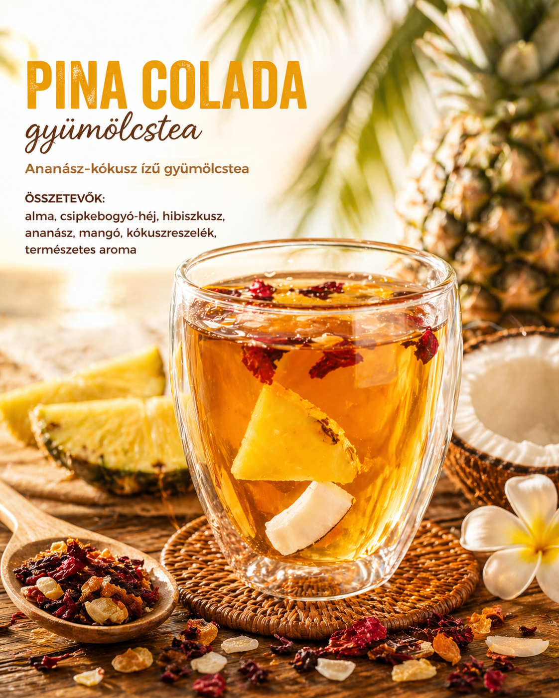 PINA COLADA gyümölcstea