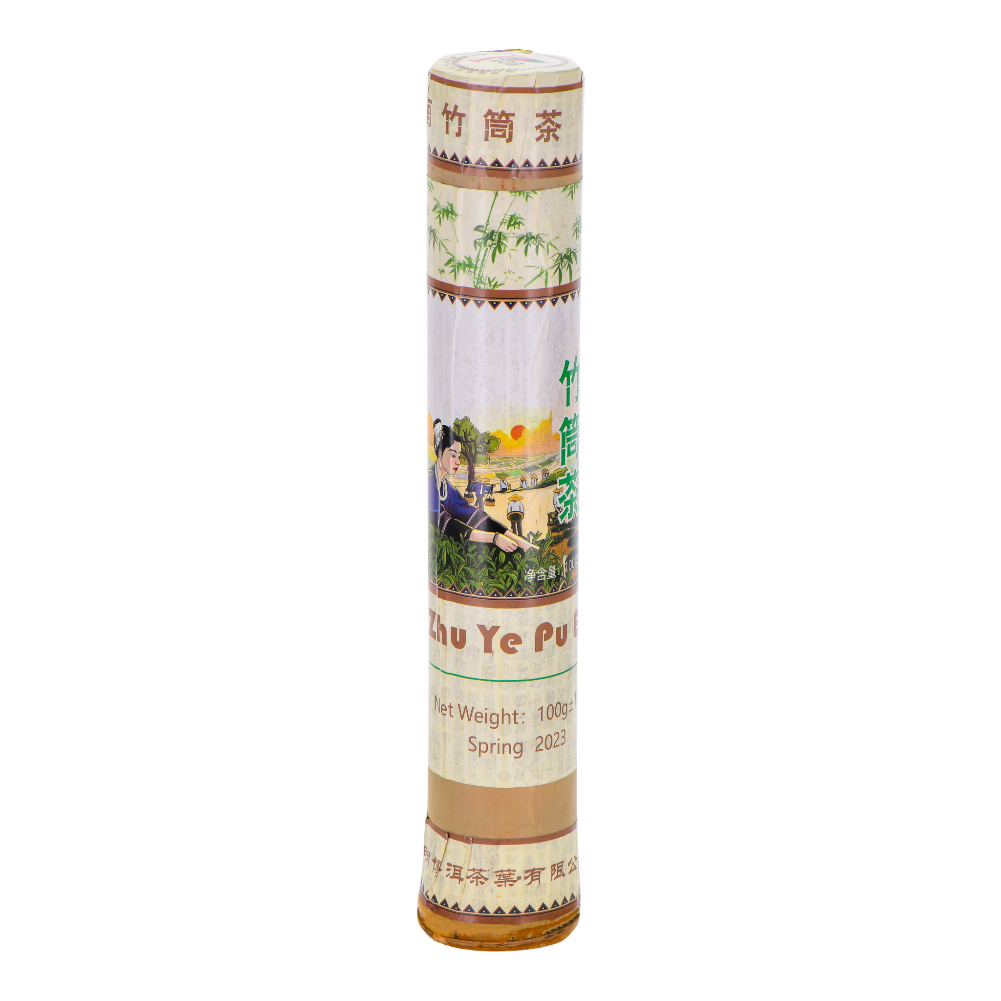 Pu-Erh Bamboo Tube - Zhu Ye (100g)